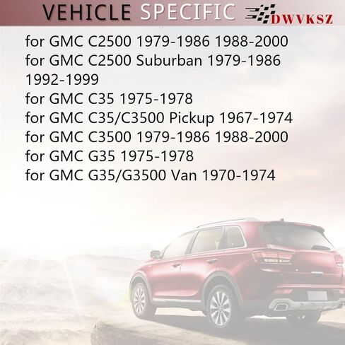 استبدال زنبرك برغي ضبط فرامل الطبلة الخلفية لـ GMC C2500 4.3L 1985 1986 1988 1989 1990 1991 1992 1993 1994 1995، لـ C35/C3500 بيك اب 5.0L 1967 1968 1969 1970 1971 1972 1973، 1 حزمة in Kuwait