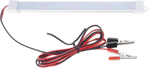 12 فولت SMD5630 سيارة LED الداخلية شرائط الضوء أنبوب شرائط مصباح مع التمساح كليب سلك شاحنة المعسكر سفينة القراءة مصباح in Kuwait