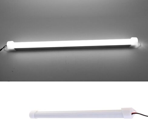 12 فولت SMD5630 سيارة LED الداخلية شرائط الضوء أنبوب شرائط مصباح مع التمساح كليب سلك شاحنة المعسكر سفينة القراءة مصباح in Kuwait