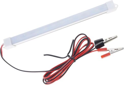 12 فولت SMD5630 سيارة LED الداخلية شرائط الضوء أنبوب شرائط مصباح مع التمساح كليب سلك شاحنة المعسكر سفينة القراءة مصباح in Kuwait