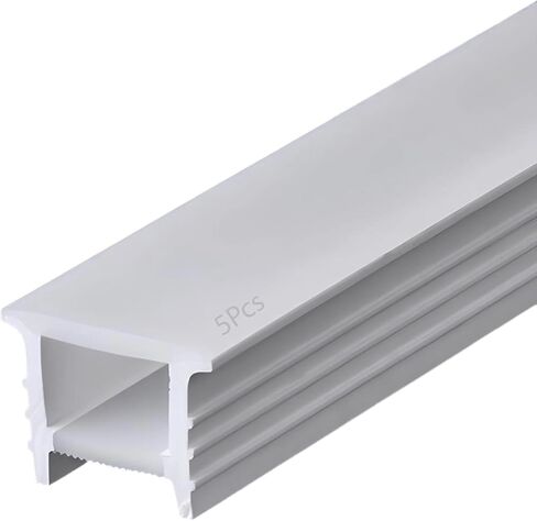 5 Pcs Silicone Led Neon Flex Tube Channel System, Flexible for DIY Lighting in Kuwait