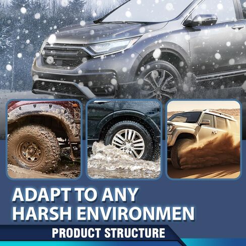 مشاعل الحاجز الأمامي PIT66 متوافقة مع Honda CRV 2017 2018 2019 2020 2021 2022 يسار ويمين 2 قطعة قالب تشكيل قوس العجلة 74115TLAA02 74165TLAA02 in Kuwait