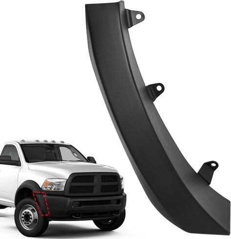 TOPUS Left Side Front Wheel Opening Flare Molding Extension for Ram 4500 5500 2011-2018 Driver Side Replaces 1JX30RXFAB 1JX30RXFAA in Kuwait