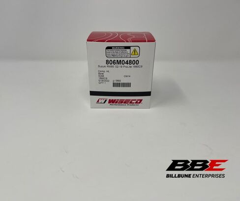 Wiseco 806M04800 مجموعة المكبس 48.00 مم معيار التجويف لسوزوكي RM85 (2002-2022) - مكبس وحلقات ومشابك ثنائية الشوط in Kuwait