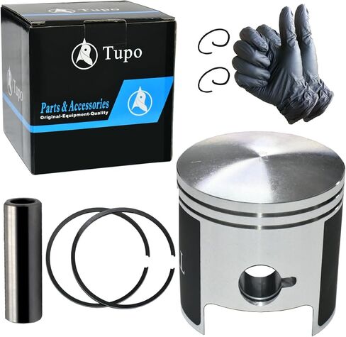طقم مكبس Tupo BJX250-72 ثنائي الشوط 72 مم متوافق مع Polaris 250 Trail Boss Blazer Xplorer Xpress Sport Indy RMK 3083942، مجموعة إعادة بناء الطرف العلوي in Kuwait