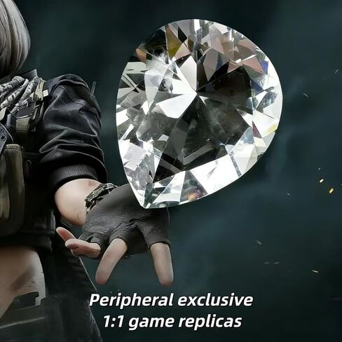 African Star 1:1 Replica - Delta Force Shooting Game Collectible, Handcrafted Crystal Gem Decor, Premium Game Peripheral Display Piece in Kuwait