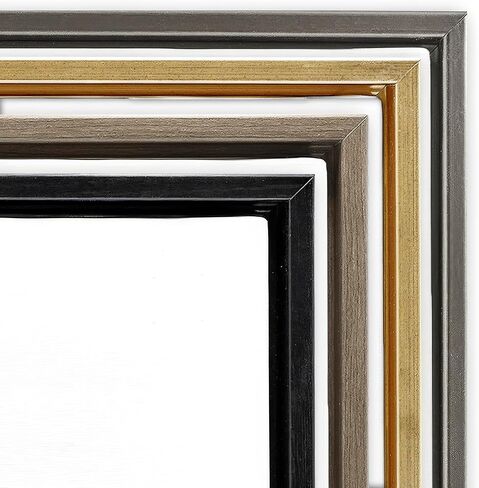 Stupell Industries 'Cozy Clawfoot Bathtub Spa', Floating Frame Canvas Art, Black, 25 x 25 Inches, Easy to Hang and Sturdy, Made in USA, by Conrad Knutsen in Kuwait