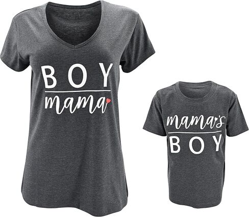 Monster Matching Mommy and Me Outfits Mom Daughter Shirts Mothers Day Outfits Mama Mini Clothing in Saudi Arabia