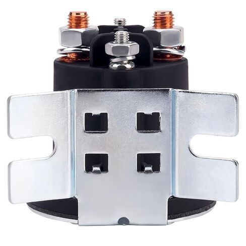 Motorcycle Starter Relay Solenoid Compatible with 4-Terminal DC Contactor, 150A Continuous / 800A Peak Current, Replaces Part Numbers 684-1251-212 and 6841261212 in Kuwait