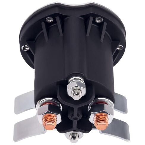 Motorcycle Starter Relay Solenoid Compatible with 4-Terminal DC Contactor, 150A Continuous / 800A Peak Current, Replaces Part Numbers 684-1251-212 and 6841261212 in Kuwait