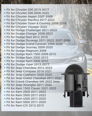 Climate Control Sun Sensor Fit for Chrysler/Dodge/Jeep/Ram Replace 68230114AB 68230114AA 55111275AA 55111902AA in Kuwait