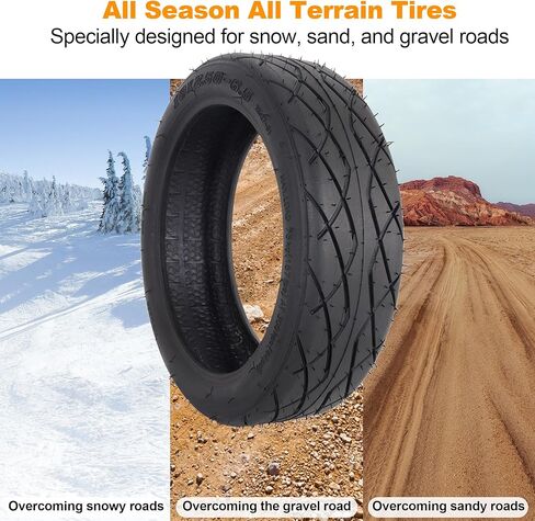 إطار فراغ 10x2.50-6.5، إطار سكوتر بدون أنابيب 60/70-6.5 مع صمام هواء، إطار بديل 10 بوصة لسكوتر كهربائي Segway Ninebot Max G2 G30P G30LP G30D in Kuwait