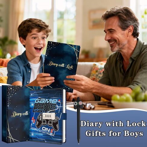 Diary with Lock for Girls, Diary Gifts for Girls Age 8-12, Locked Journal Set with Pen Pencil Case Bookmark, Birthday Gifts for Girls Kids Notebook Secret Diary for 8 9 10 11 12 Teens in Saudi Arabia