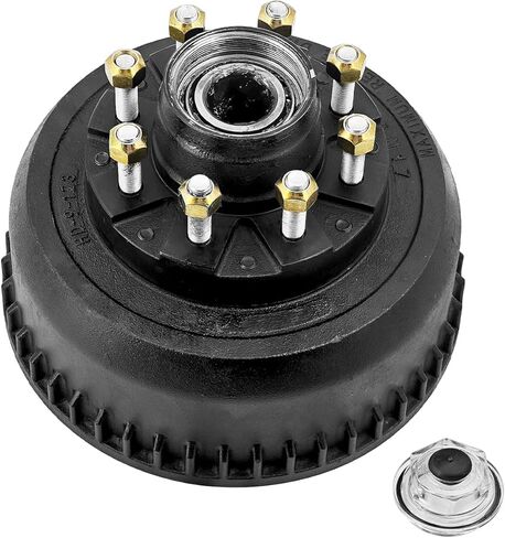 008-430-05 Trailer Hub Brake Drum 12-1/4" x 3-3/8" Compatible with Dexter 9K/10K (9,000/10,000 Lbs) General Duty (D100G) Axles (After 2009) Replace 9-123 Hub Drum Assembly in Kuwait