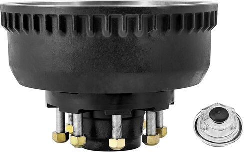 008-430-05 Trailer Hub Brake Drum 12-1/4" x 3-3/8" Compatible with Dexter 9K/10K (9,000/10,000 Lbs) General Duty (D100G) Axles (After 2009) Replace 9-123 Hub Drum Assembly in Kuwait