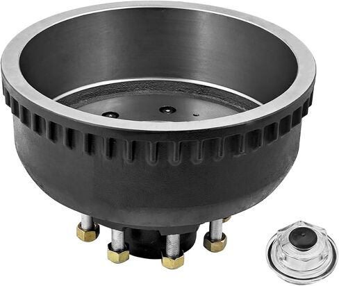 008-430-05 Trailer Hub Brake Drum 12-1/4" x 3-3/8" Compatible with Dexter 9K/10K (9,000/10,000 Lbs) General Duty (D100G) Axles (After 2009) Replace 9-123 Hub Drum Assembly in Kuwait