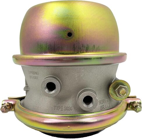 2 Pack of Type 30/30 Piggyback Air Brake Chamber 2.5" Stroke Type 3030 for semi Truck Trailer Replaces Haldex GP3030 MA15435 MA15444 in Kuwait