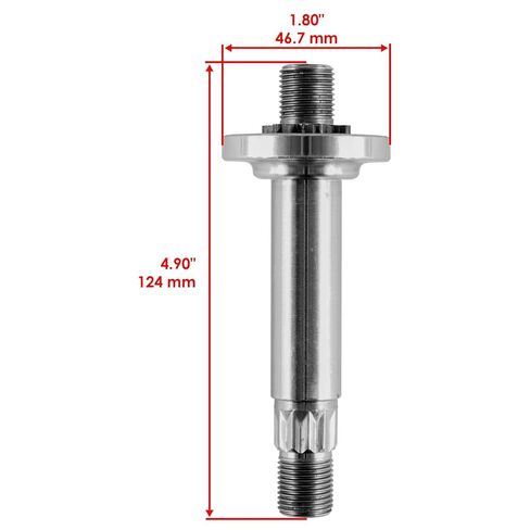 Replacement 3 Spindle Assembly Shaft W/Bearing for MTD for Cub Cadet 738-0976 7380976, Pack of 6 in Kuwait