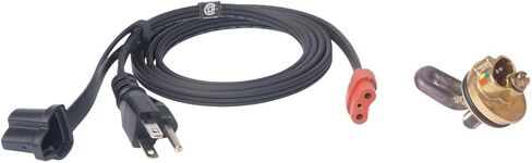 Zerostart 3100094 سخان كتلة المحرك بقابس التجميد لـ Isuzu 3LD1 و3LD2 (3 سلندر)، 4LE1 و4LE2 (4 سل)، قطر 35 مم | تمت الموافقة على وكالة الفضاء الكندية | 120 فولت | 400 واط in Kuwait