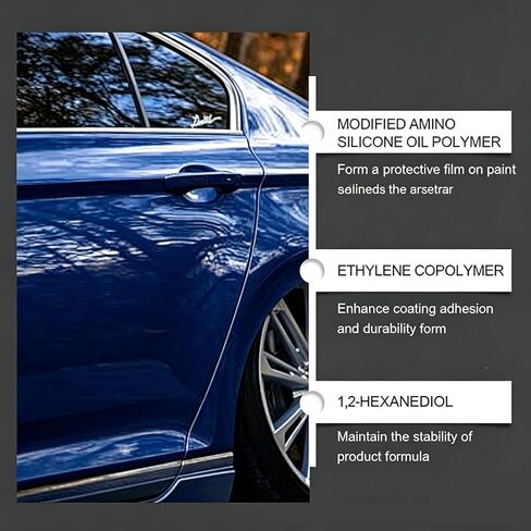 PTZ Crystal Serum for Cars – 100 ml Advanced 9H Hydrophobic Graphene Ceramic Coating Paint Sealant(2PCS) in Kuwait
