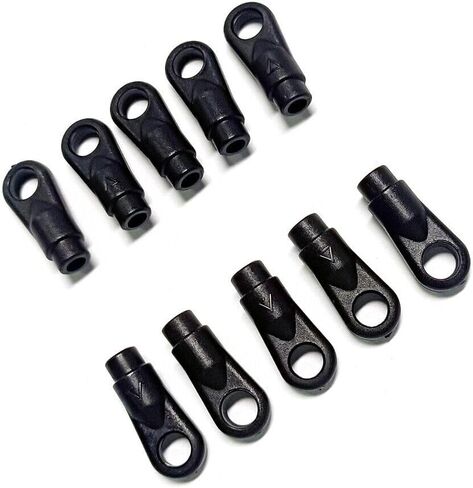 10Pcs 2.5MM Linkage Rod Ball Links for Align trex 550/600/700 RC Helicopter in Kuwait