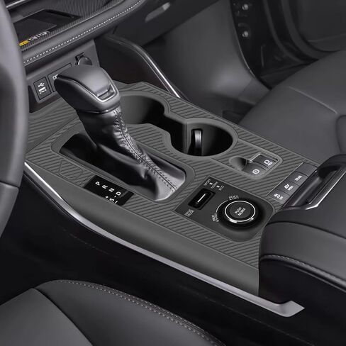 Temmis Dashboard Organizer for Toyota Highlander 2020-2026, Silicone Dash Board Tissue Holder Dash Storage Tray Container Box Behind Screen-Black in Saudi Arabia
