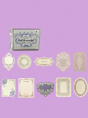 30Pcs Thank You Note Cards Scrapbooking Gift (purple) in Kuwait