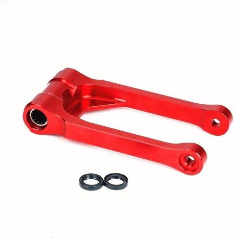 1.75 ملحقات وصلة خفض التعليق الخلفي باستخدام الحاسب الآلي متوافقة مع XR250R XR350R XR600R XR650L وصلات تعليق الدراجة النارية ووصلات إسقاط خلفية للدراجة الترابية (أحمر) in Kuwait