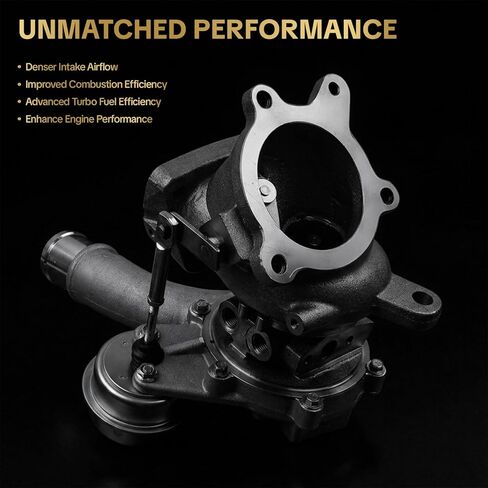Right Turbo Turbocharger Fits for 2013-2019 Ford Explorer/Police for 2010-2019 Ford Flex/Taurus for 2010-2016 Lincoln MKS for 2010-2019 Lincoln MKT 3.5L AA5Z-6K682-CA in Kuwait