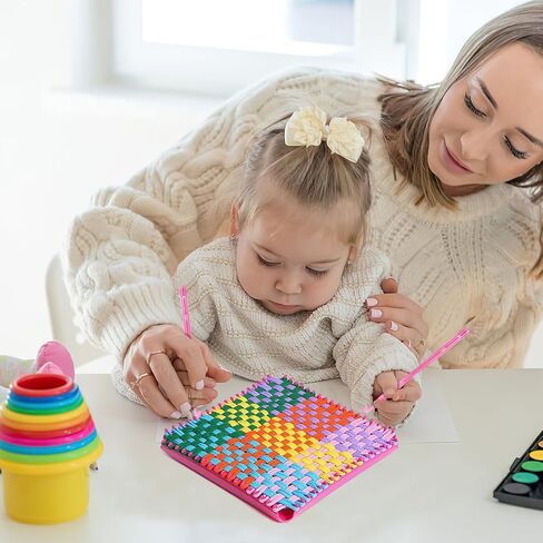 Lurrose 192pcs Potholder Loom Loops: Potholder Loom Refills - 12 Color Pot Holder Loops - Crochet Kit for Beginners DIY Crafts Supplies in Kuwait