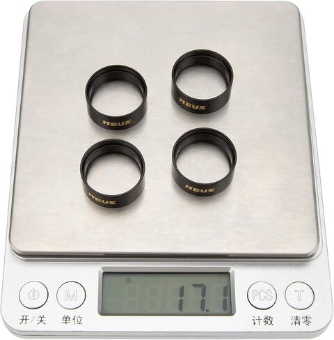 MEUS Racing 4.3g Brass Inner Clamp Rings Fit MEUS 0.7" Beadlock Wheel Rim for Axial SCX30 Redcat Ascent-32 1/30 1/32 RC Crawler in Kuwait