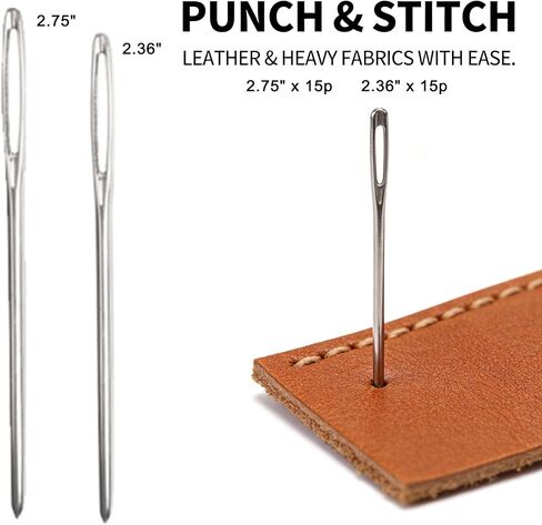 Sewing Needles 30 Pcs Sewing Scissors Tape Measure Threaders Set, Stainless Steel Hand Sewing & Embroidery Needles with Practical Sewing Tools for Home Office DIY Craft Mending Quilting Projects in Kuwait