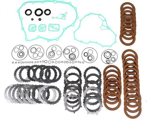 Transmission Overhaul Rebuild Kit with 27 Friction Plates and 27 Steel Plates Fits B7WA BAYA BYBA M7WA BVGA PVGA in Kuwait