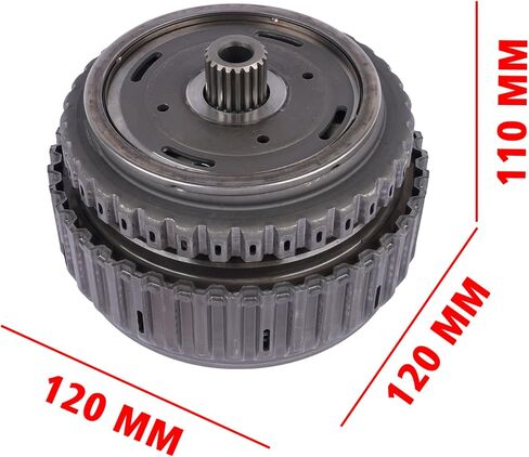 CVT Transmission Front Planet Set & Drum Replacement for Nissan Versa 1.6L 2009-2019 Sentra 1.8L 2013-2019 Aluminum JF015E in Kuwait