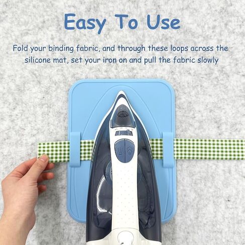 Binding Eaze Tool for Pressing, Silicone Mat for Sewing Safe and Fast in Kuwait