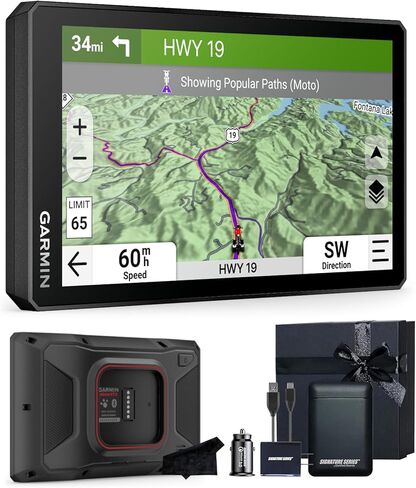Garmin zumo XT3, 4.7" Rugged Motorcycle GPS | Lean Angles, Group Rides | Custom Route Planning, Adventurous Navigation | Exclusive Signature Series Kit in Kuwait