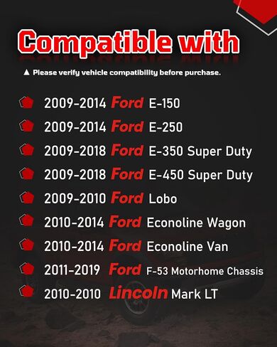 علبة فحم بخار Evap متوافقة مع Ford F150 F250 F350 F450 F53 F550 E150 E250 E350 E450 Super Duty Lobo Econoline van wagon 2009 2010 2011 2012 2013 2014 2015 2016 2017 2018 2019 911-380 in Kuwait