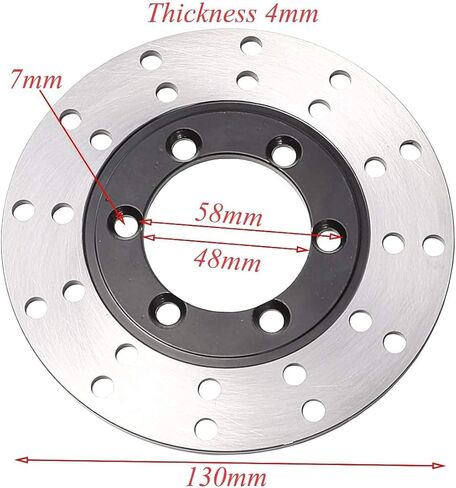Front Brake Disc Rotor 150cc 200cc 250cc Kandi GoKart Buggy in Kuwait