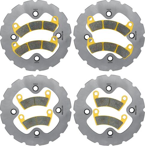 Traild Polaris RZR XP TURBO/XP 4 TURBO/PRO XP/PRO XP 4/Turbo S 2016-2026 Ridge Rider Rotor and Brake Pad Kit (Ceramic Pad & Rotor Set) in Kuwait