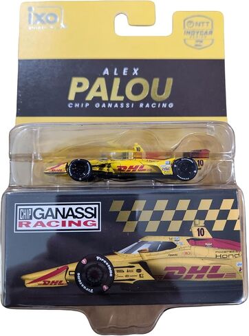 IXO IND64044 2026 Alex Palou #10 Ganassi Racing DHL Dallara Diecast مقياس 1:64 مع صندوق تجميع للكبار قابل للجمع in Kuwait