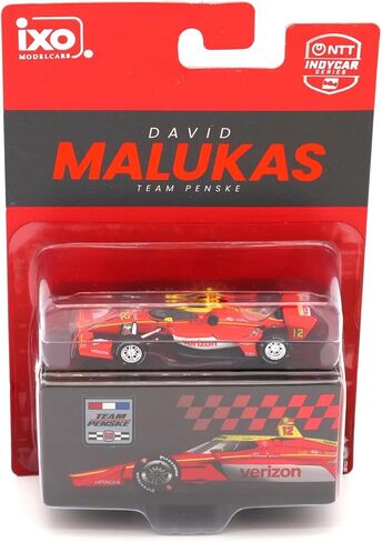 IXO Modelcars IND64037 David Malukas 2026#20 Diecast Car 1:64 Scale Diecast with Collector Box Adult Collectible in Kuwait