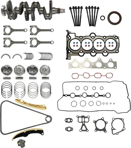 G4FD 1.6L Engine Rebuild Kit w/Crankshaft & Connecting Rods & Timing Chain Kit Fit For Hyundai 2012-2019 For Kia 2012-2018 in Kuwait