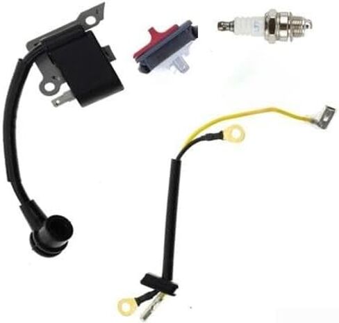 Ignition Coil High Voltage Package Stop Switch for 23 26 36 41 136 137 141 235 240 Models Reliable Spark Generation Easy Install Lasting Build in Kuwait
