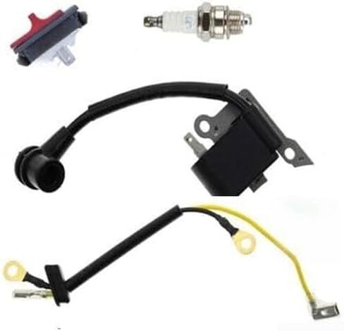 Ignition Coil High Voltage Package Stop Switch for 23 26 36 41 136 137 141 235 240 Models Reliable Spark Generation Easy Install Lasting Build in Kuwait
