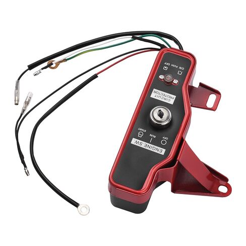 Ignition Switch Key Box Sturdy Red Metal + Plastic Electric Switch for GX160 Engine Construction Agricultural Equipment in Kuwait