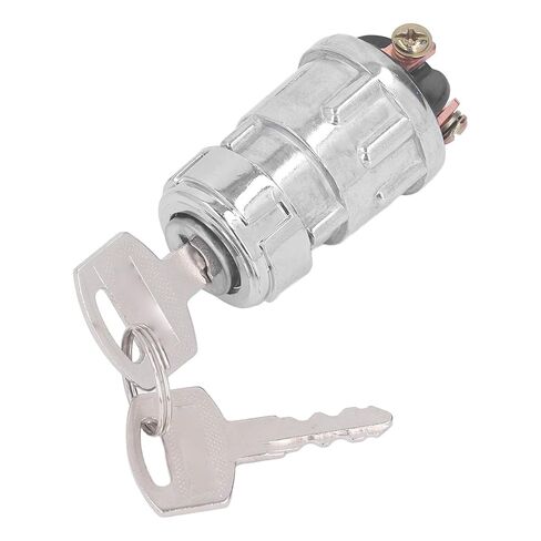 Zopsc Universal Ignition Switch Cross Lock with 2 Keys, Generator Ignition Starter for Cars Tractors Lorries, Heavy Duty Agricultural Vehicles Start Switch in Kuwait