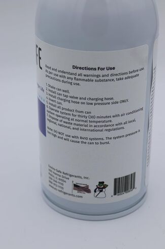 ENVIRO-SAFE Arctic-Air for R12, AC Support, (4) 4 oz. Piercing Style Cans & Gauge in Kuwait