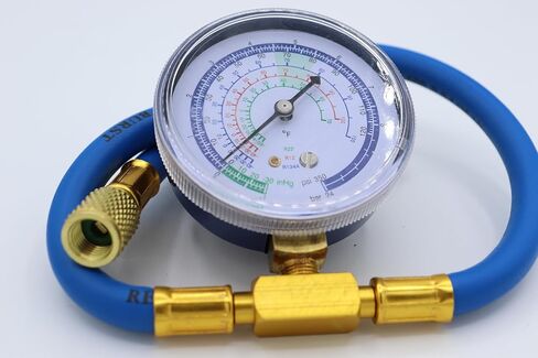 ENVIRO-SAFE Arctic-Air for R12, AC Support, (4) 4 oz. Piercing Style Cans & Gauge in Kuwait