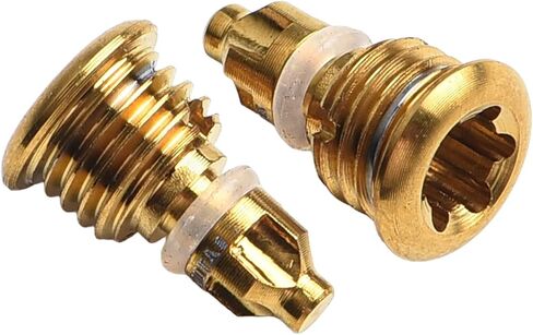Bike Brake Bleed Screws With O-Ring For Magura MT2 MT4 MT5 MT7 MT8 Aluminum/Titanium Alloy, Reservoir Port Screws Replace Worn, Leaking Or Lost Bleed Screws For Hydraulic Disc Brake (Golden) in Saudi Arabia