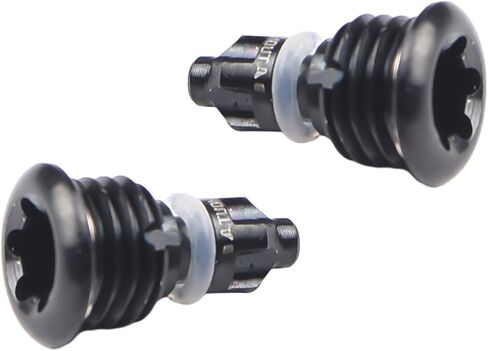 2pcs Bike Brake Lever Bleed Screws with O-Ring, Bolts for Magura MT2 MT4 MT5 MT8 Hydraulic Disc Brakes, Black(Black) in Kuwait